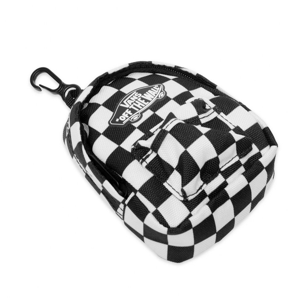 Porta Chaves Vans  Quadrados Preto/Barco