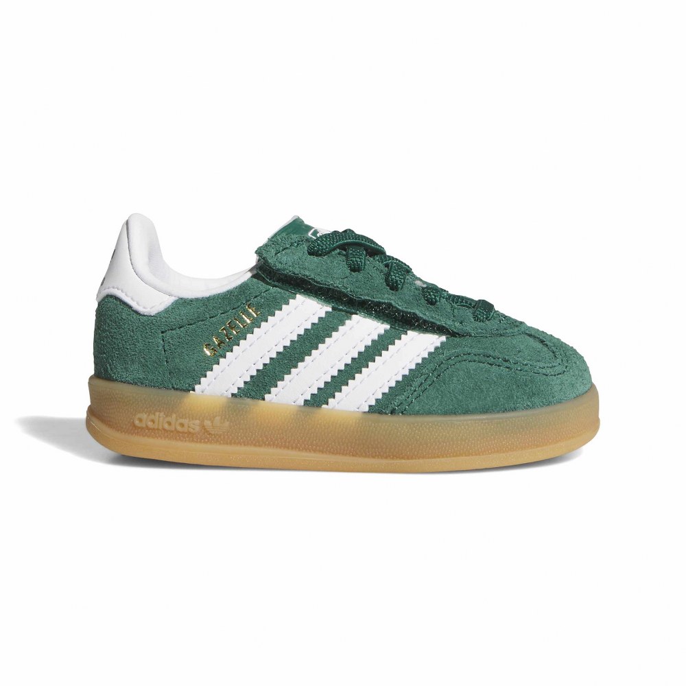 Tenis Adidas Gazelle Indoor Inf Verde