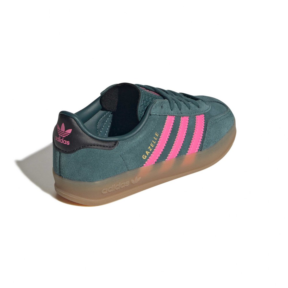 tenis-adidas-gazelle-indoor-jr-verde