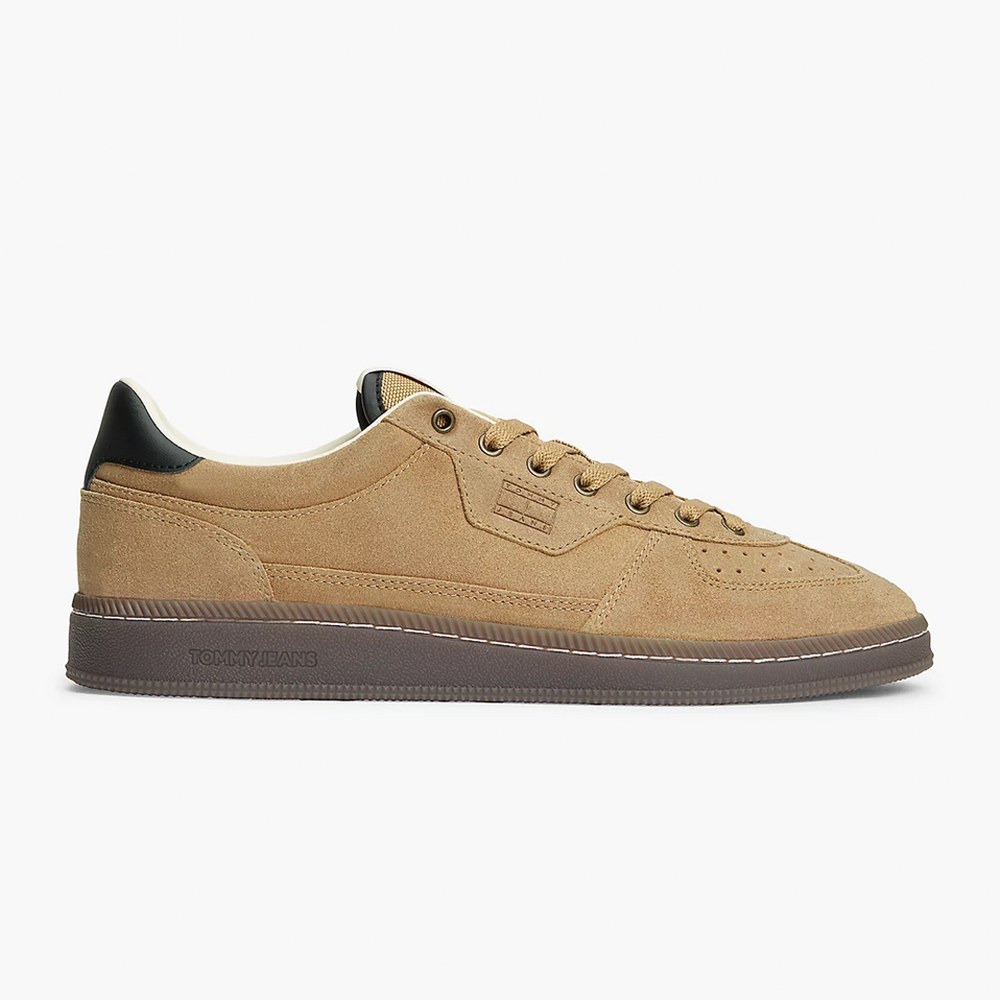Tenis Tommy Hilfiger  Suede Cizento