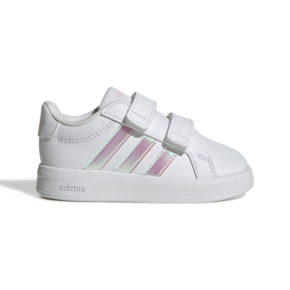 Tenis Adidas Grand Court 3.0 Cf  Inf Branco