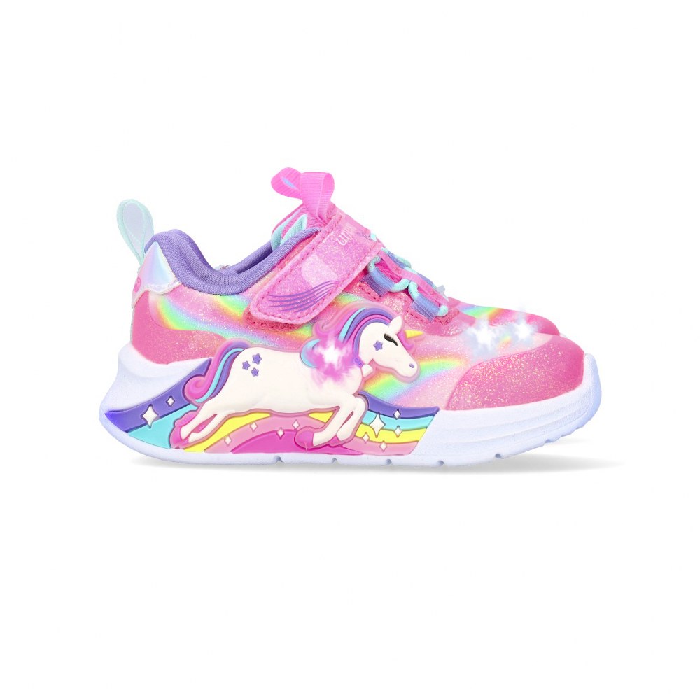 Tenis Skechers Unicorn Chase Inf Rosa